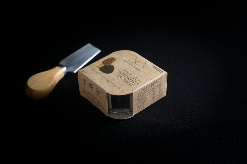 Foie de morchella con trufa