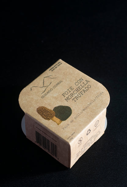 Foie de morchella con trufa