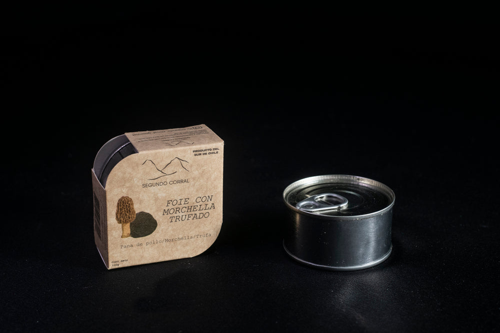 Foie de morchella con trufa