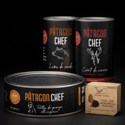 Pack Expedición Gourmet: Ciervo + Lomo + Pollo + Foie de Regalo